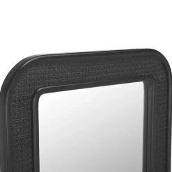 Alessa Black Rectangular Wall Mirror