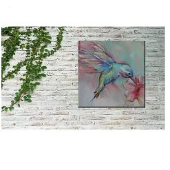 All A Flutter Outdoor Canvas Art Print