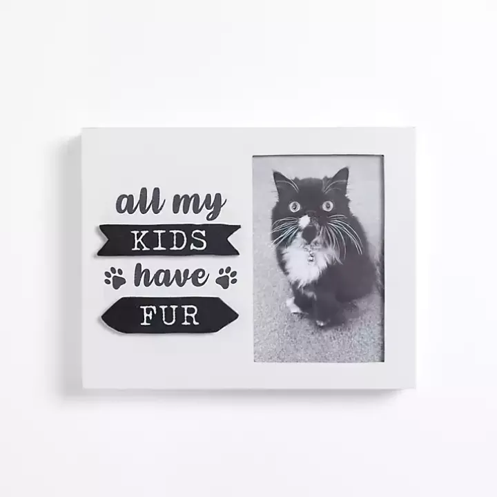 All My Kids Have Fur White Picture Frame