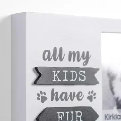 All My Kids Have Fur White Picture Frame
