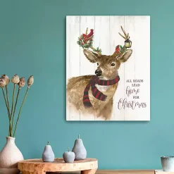 All Roads Lead Home Canvas Art Print