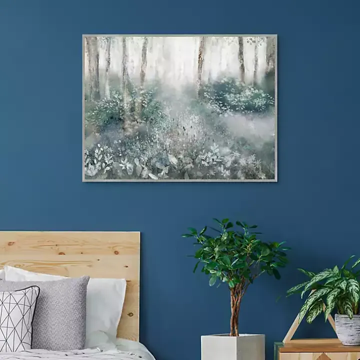 Allyson's Trail Framed Canvas Art Print