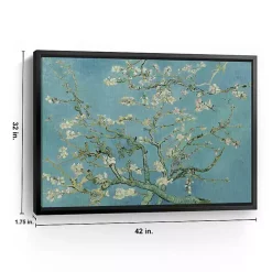 Almond Blossom Framed Canvas Art Print, 42x32 in.