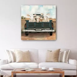 Along for the Ride Canvas Art Print, 40x40 in.