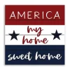 America My Home Sweet Home Pallet Wood Wall Art
