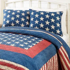 Americana Patch 3-pc. King Quilt Set