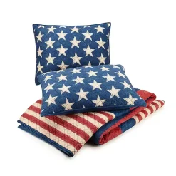 Americana Patch 3-pc. King Quilt Set