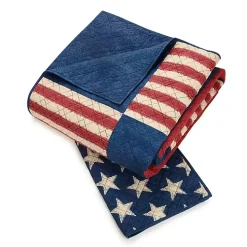 Americana Patch 3-pc. King Quilt Set