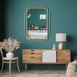 Amir Bronze Metal Wall Mirror