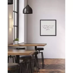 And They Lived Happily Framed Art Print