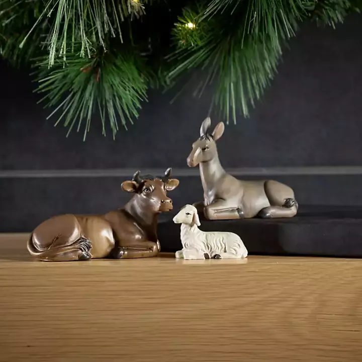 Animals at the Inn 3-pc. Figurine Set