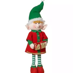 Animated Elf Christmas Decoration