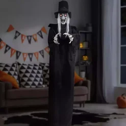 Animated Hanging Vampire Halloween Décor, 6 ft.
