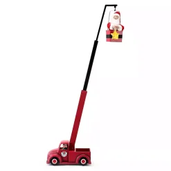 Animated Musical Santa's Cherry Picker