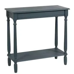 Antique Blue Wood Rachel Console Table