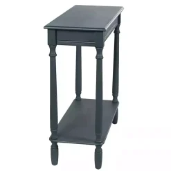 Antique Blue Wood Rachel Console Table