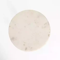 Antique Brass & Marble Cocktail Table