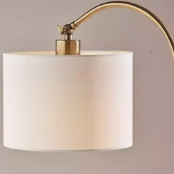 Antique Brass Arc Table Lamp