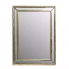 Antique Brass Bamboo Wall Mirror