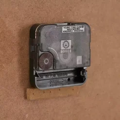 Antique Gold Metal Scroll Wall Clock