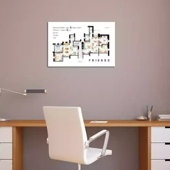 Apartment from Friends Canvas Art Print