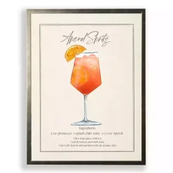 Aperol Spritz Framed Art Print