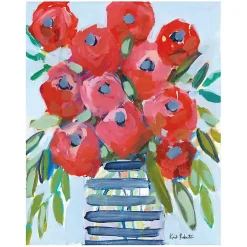 April Shower Give Me Flowers Canvas Art Print