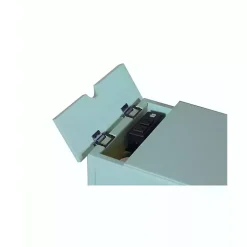 Aqua Accent Table with Charging Station