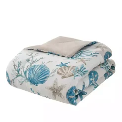 Aqua Coastal 7-pc. Queen Comforter Set