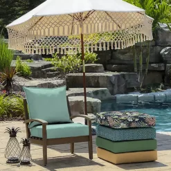 Aqua Leala Texture Outdoor Deep Seat Cushions