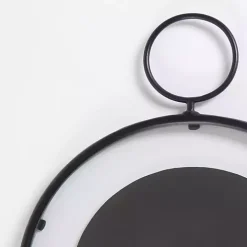 Arched Black Floral Framed Prints, Set of 2