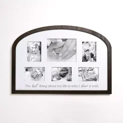 Arched Sentiment Collage Frame
