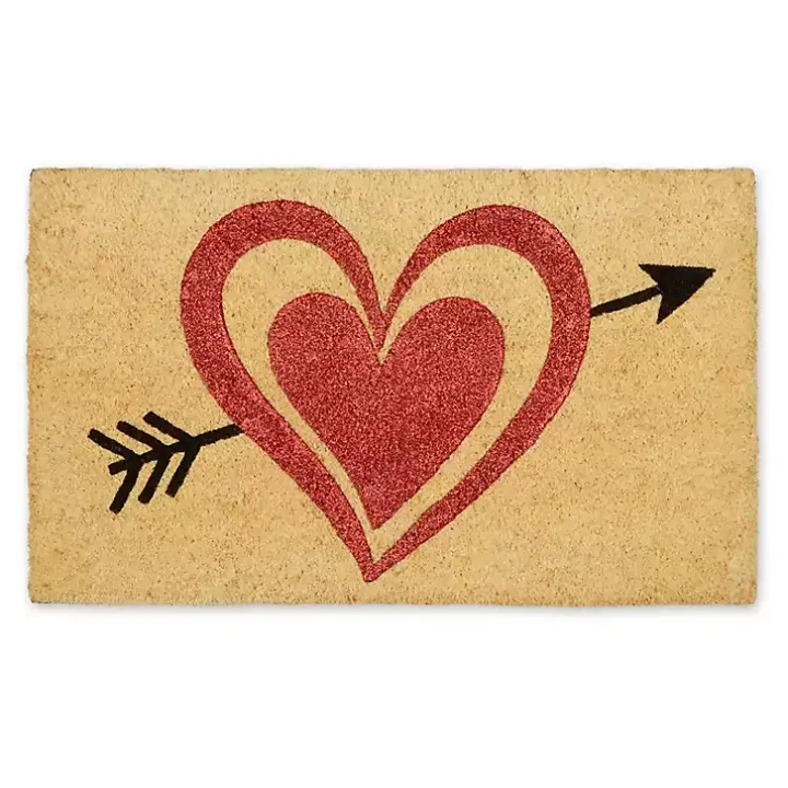 Arrow Through the Heart Doormat
