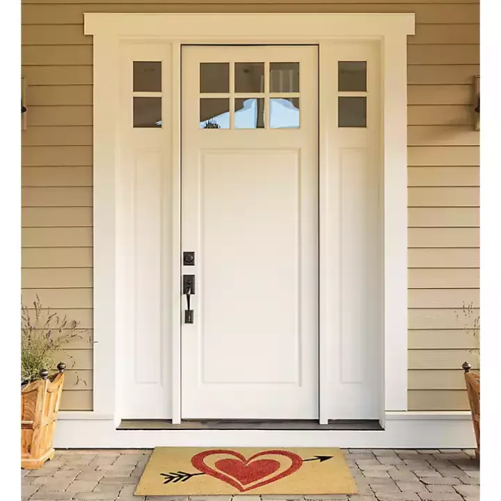 Arrow Through the Heart Doormat