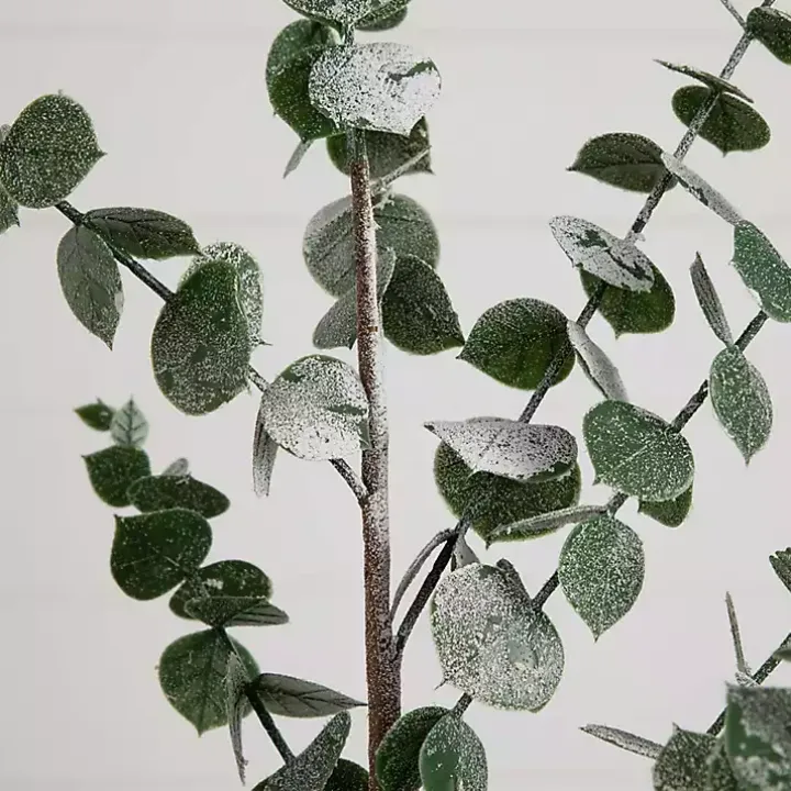 Artificial Eucalyptus Stems, Set of 3