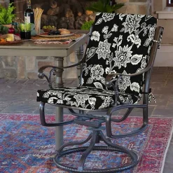 Ashland Jacobean Luxe Outdoor Dining Chair Cushion
