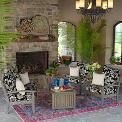 Ashland Jacobean 2-pc. Outdoor Deep Seat Cushion