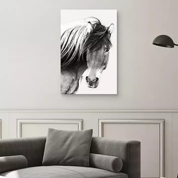 At First Glance Canvas Art Print