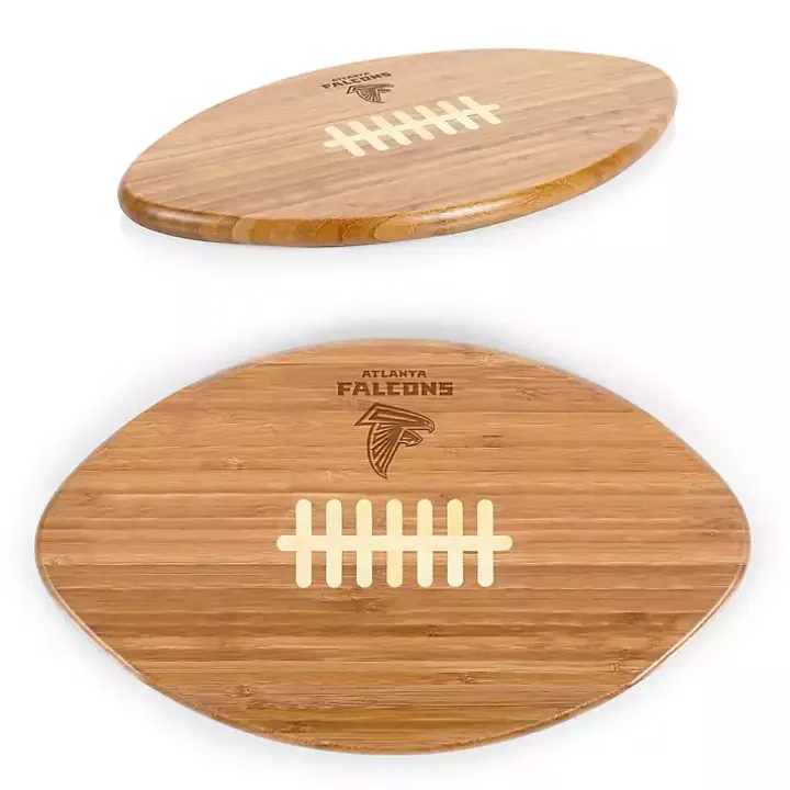 Atlanta Falcons Bamboo Football Cutting Board