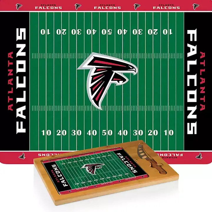 Atlanta Falcons Cutting Board & Knife Set