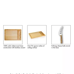 Atlanta Falcons Cutting Board & Knife Set