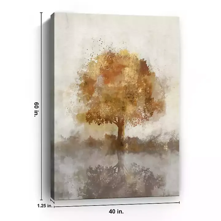 Auburn Breeze II Giclee Canvas Art Print