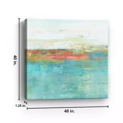 August Haze Canvas Art Print