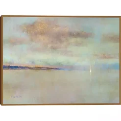 August Morning Framed Canvas Art Print