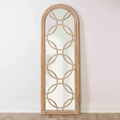 Aurora Natural Overlay Leaner Mirror