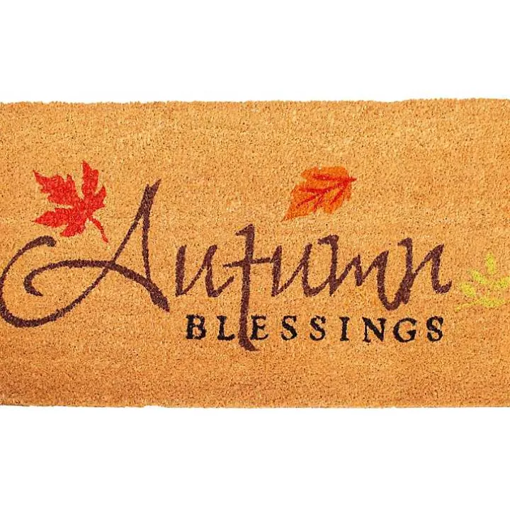 Autumn Blessings Doormat