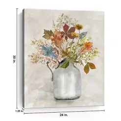 Autumn Bouquet Canvas Art Print, 24x30 in.