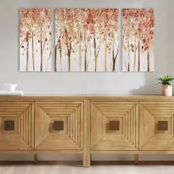 Autumn Forest Canvas Art Prints, Set of 3