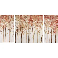 Autumn Forest Canvas Art Prints, Set of 3
