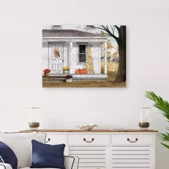 Autumn Greetings Canvas Art Print, 32x24 in.